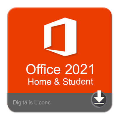 Office 2021 Home & Student, licenc, termékkulcs