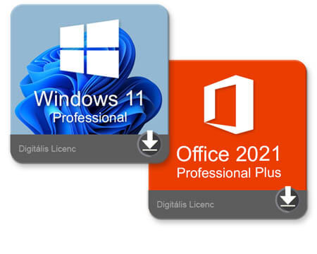Windows 10/11, Office 2019/2021 termékkulcs, licenc